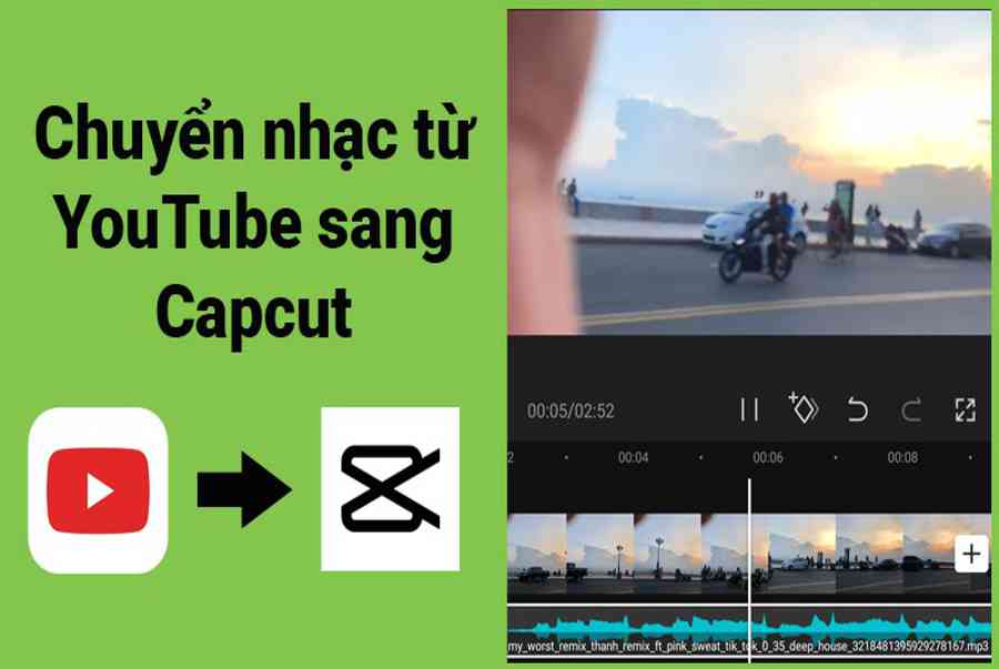 Cách lấy nhạc, chuyển nhạc từ YouTube sang Capcut cực dễ