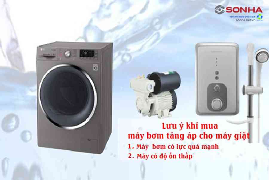 [Tìm hiểu] Top 3 máy bơm tăng áp cho máy giặt, mua ở đâu?