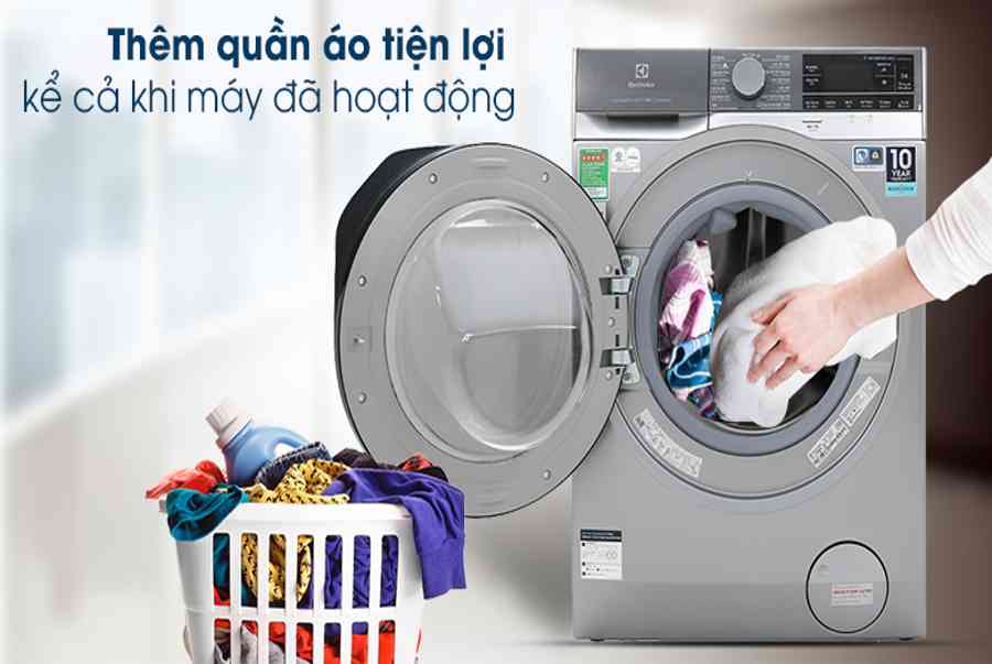 Máy giặt 9 Kg Electrolux EWF9025BQSA Inverter, Nhập khẩu Thái Lan