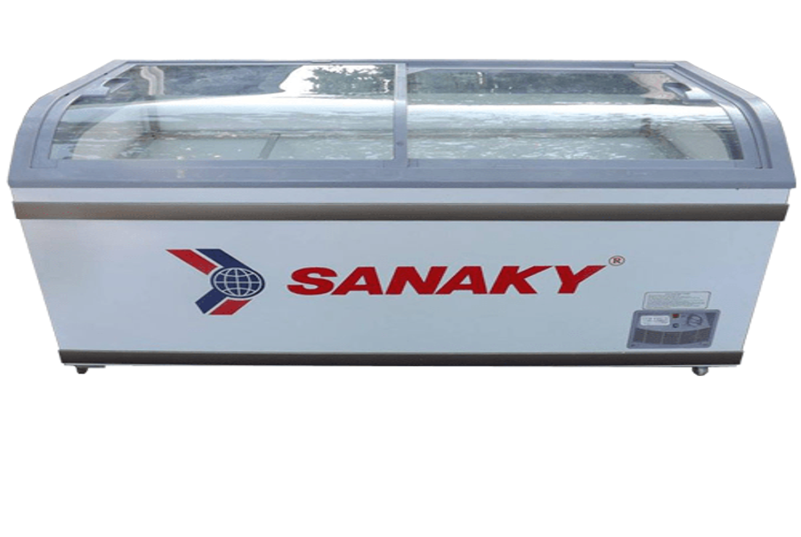 Tủ đông mặt kính trên Sanaky VH8088K/888K 500L