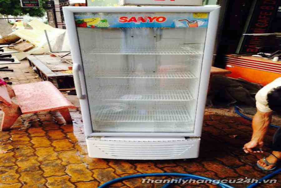 Thanh lý tủ mát sanyo SBC-287K mới 90% tại siêu thị đồ cũ Hoài Lương – Chia Sẻ Kiến Thức Điện Máy Việt Nam