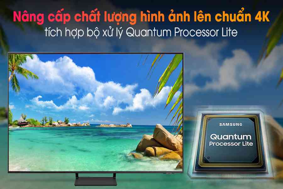 Smart Tivi QLED 4K 65 inch Samsung QA65Q65A – giá tốt, có trả góp