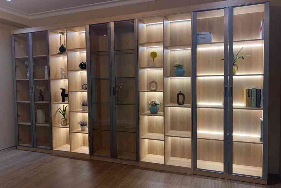 Mẫu tủ rượu cánh kính phòng khách đẹp và hiện đại năm 2021 – Boloni Việt Nam