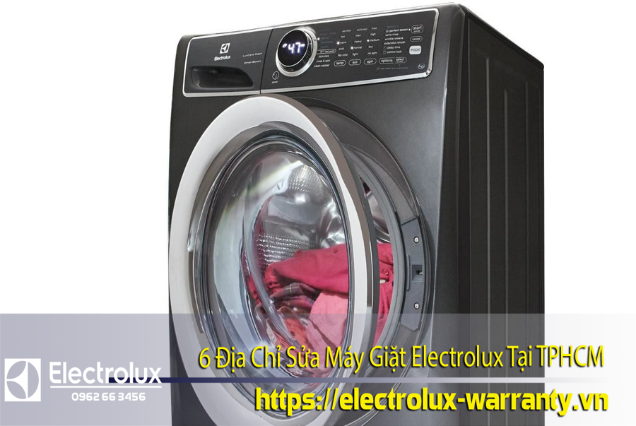 6 địa chỉ sửa máy giặt Electrolux tại TPHCM