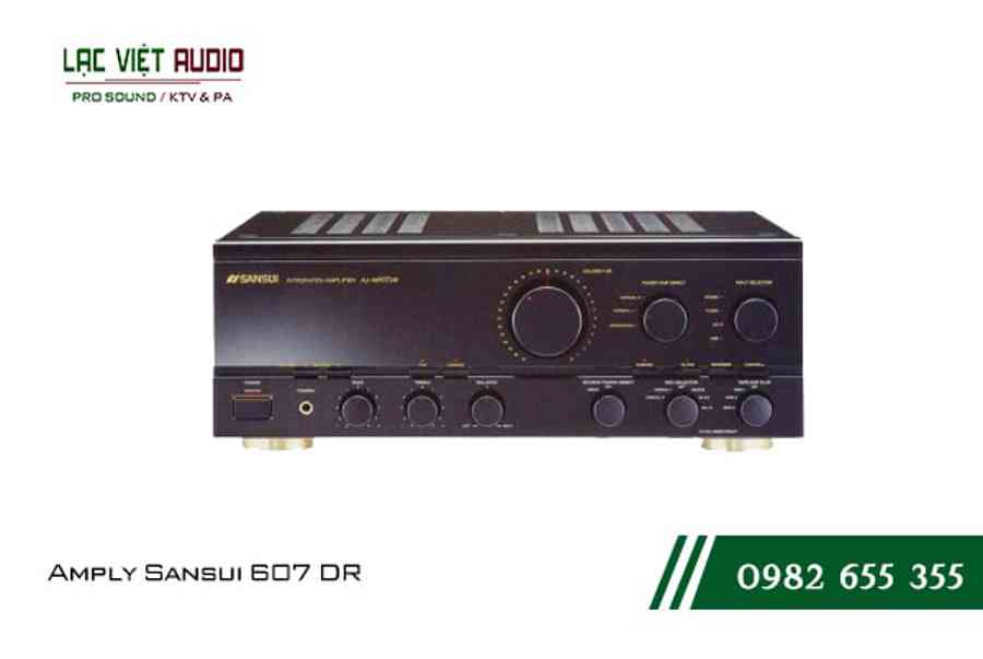 Amply Sansui 607 DR chính hãng chất lượng âm thanh đỉnh cao