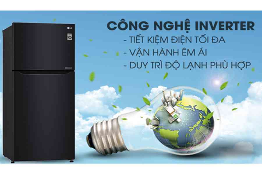 Tủ Lạnh LG Inverter 209 Lít GN-B222WB giá rẻ, giao ngay