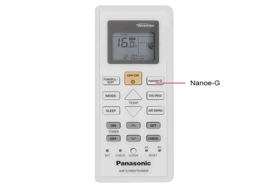 Hướng dẫn cách sử dụng điều khiển điều hòa Panasonic