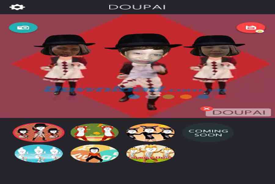 Doupai Face cho iOS – Chế Video nhảy nhót cực vui trên iPhone