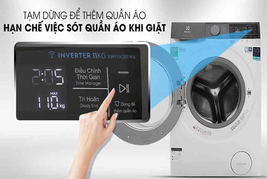 Máy giặt Electrolux 11Kg inverter EWF1142BEWA – Điện Máy Phúc Khánh