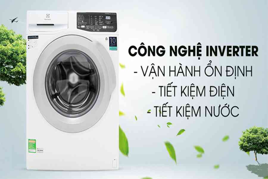 Máy giặt Electrolux inverter 8 Kg EWF8025BQWA – Chính hãng, giá rẻ