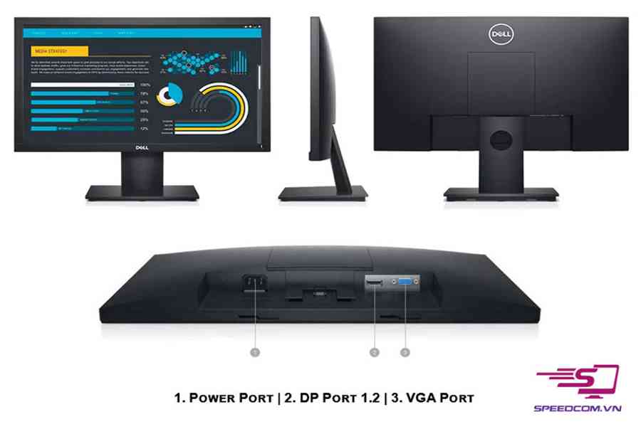 Màn hình Dell E2020H 19.5 inch – Màn hình văn phòng tốt nhất 2021