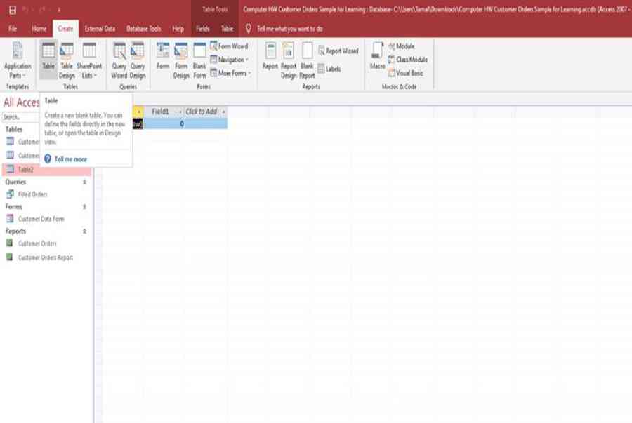 Microsoft Access – Hướng dẫn sử dụng cơ bản cho người mới bắt đầu