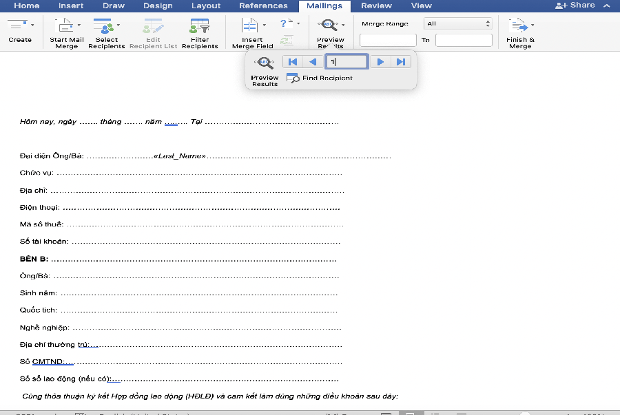 Cách Trộn Thư Dùng Bảng Excel Dành Cho Dân Kế Toán [2021]