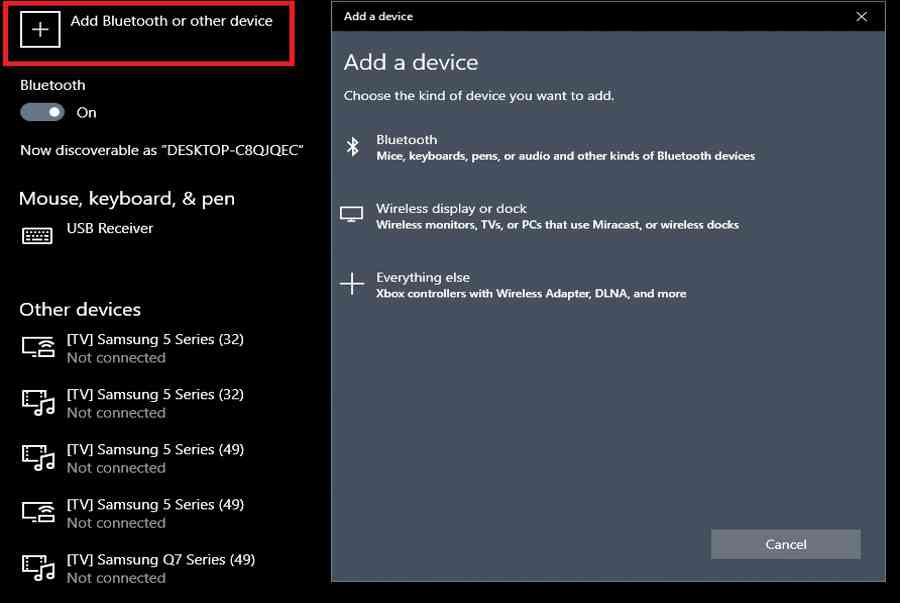 Hướng dẫn cài Bluetooth cho PC Windows 10 cực kỳ đơn giản