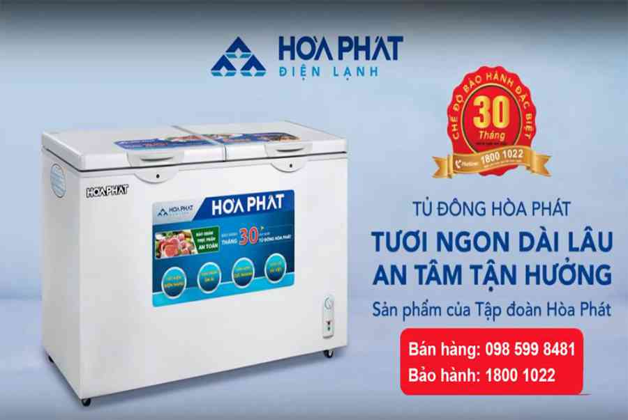 Tủ đông Hòa Phát có tốn điện không – Việt Phát nhà phân phối số 1
