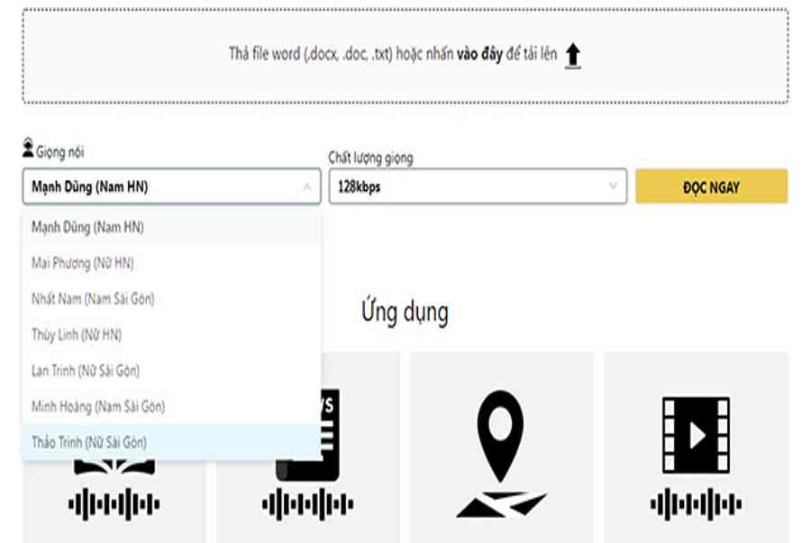 Vbee – Công cụ chuyển đổi văn bản thành giọng nói trực tuyến