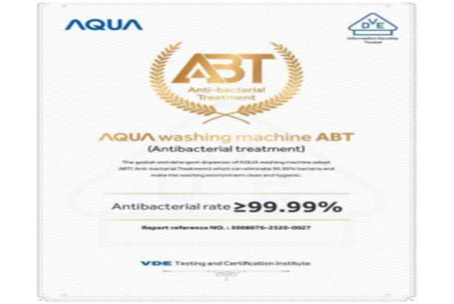 Máy giặt Aqua 8.8 KG AQW-FR88GT.BK – giá tốt, có trả góp