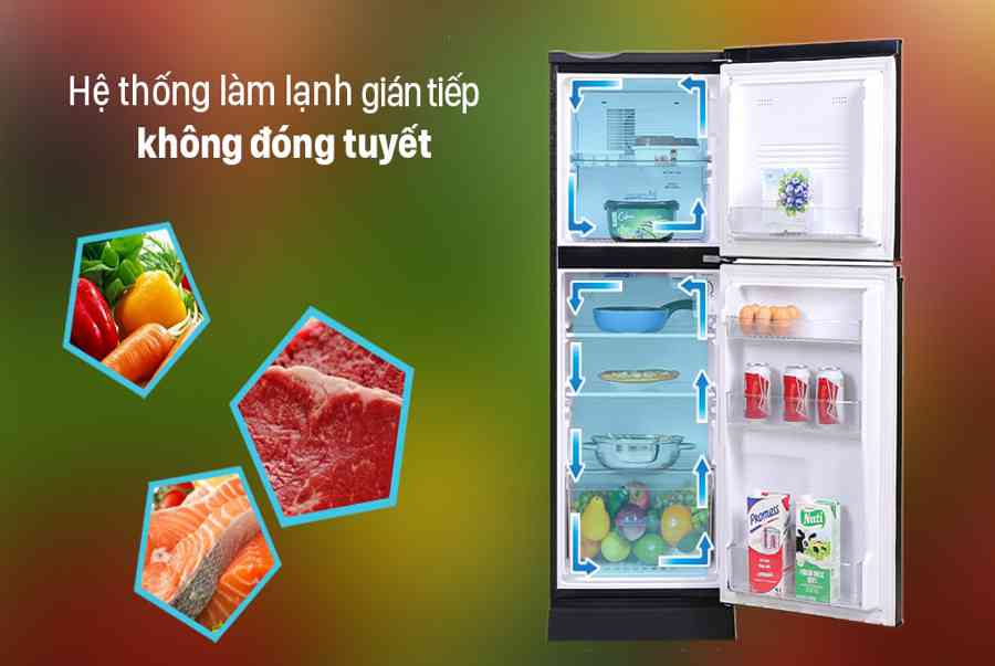 Tủ Lạnh Aqua AQR-T150FA.BS 143 Lít