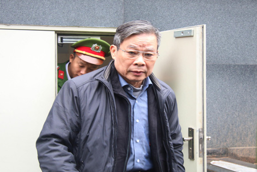 Cựu bộ trưởng Nguyễn Bắc Son: ‘Sai phạm có thể phải trả giá bằng cả sinh mạng của mình’