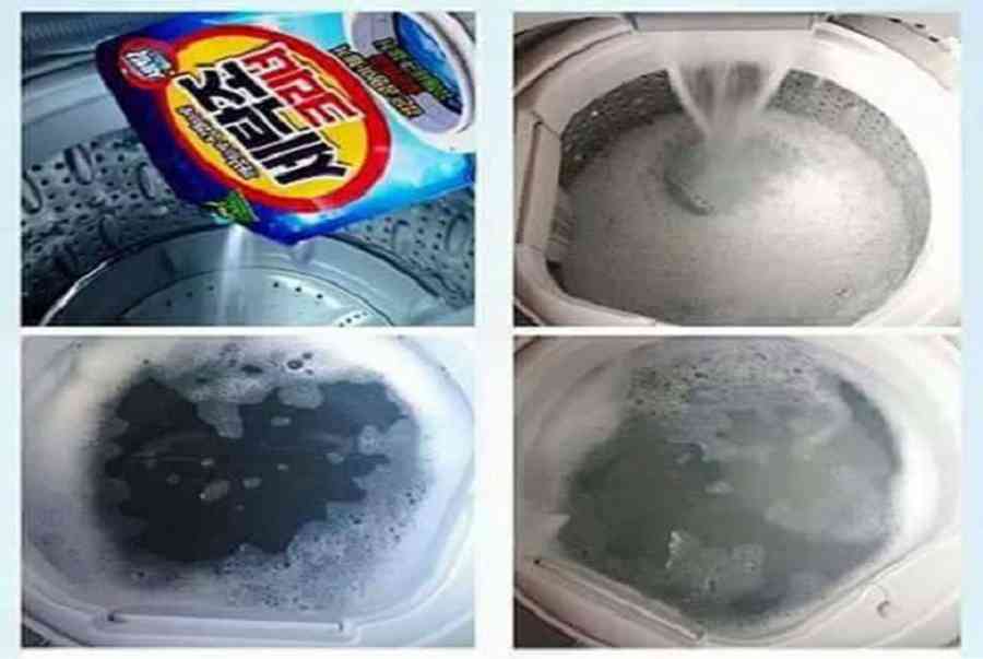 Hướng dẫn cách sử dụng bột tẩy vệ sinh máy giặt hiệu quả.