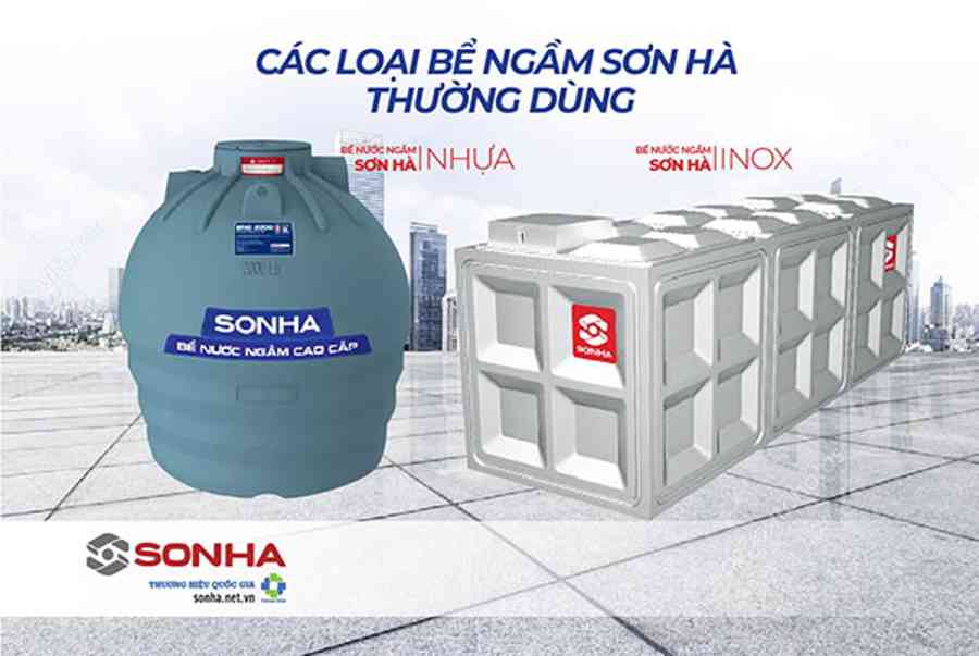 Bể nước ngầm Sơn Hà chính hãng – Ưu đãi lớn tới 35%