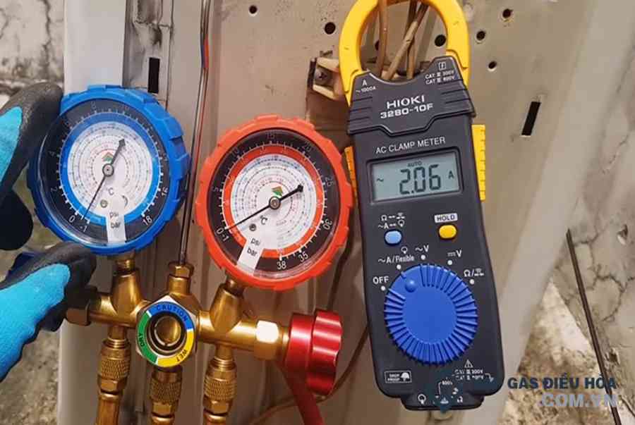 Cách đo áp suất gas điều hòa bằng đồng hồ đo gas | Chuẩn xác 100%