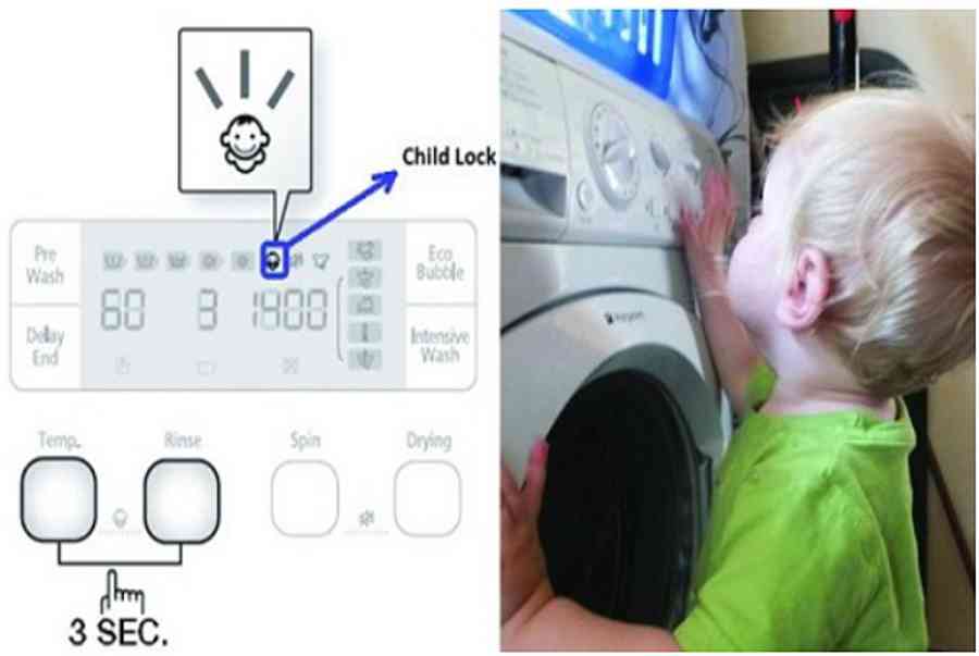 Cách mở khóa máy giặt Electrolux với 2 bước cực đơn giản
