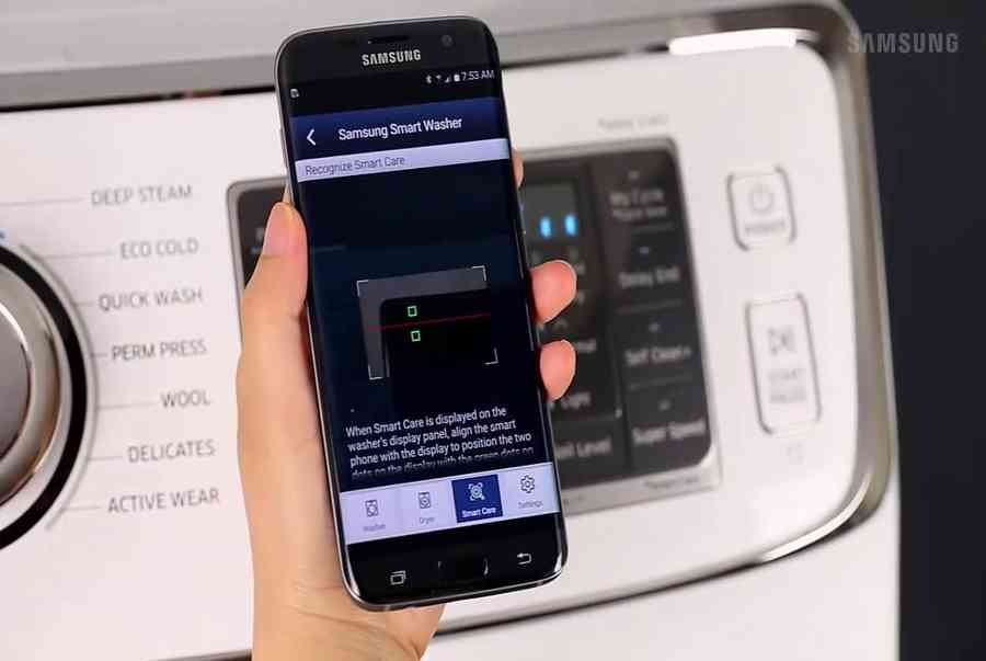 Cách sử dụng tính năng Smart Care trên máy giặt Samsung – Dịch Vụ Sửa Chữa 24h Tại Hà Nội