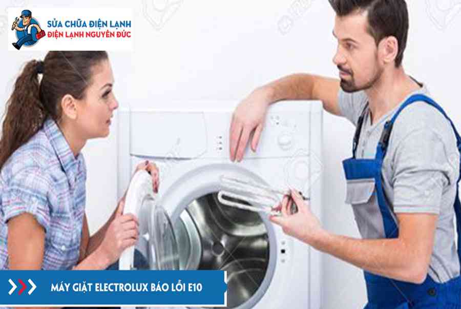 Cách sửa máy giặt Electrolux báo lỗi E10 đơn giản tại nhà