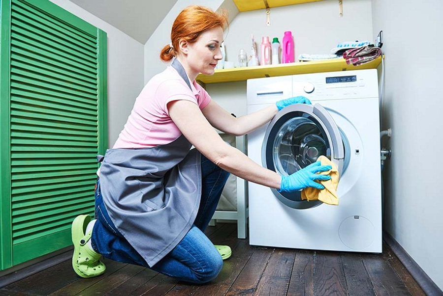 7 Cách vệ sinh máy giặt cửa trước sạch không tì vết