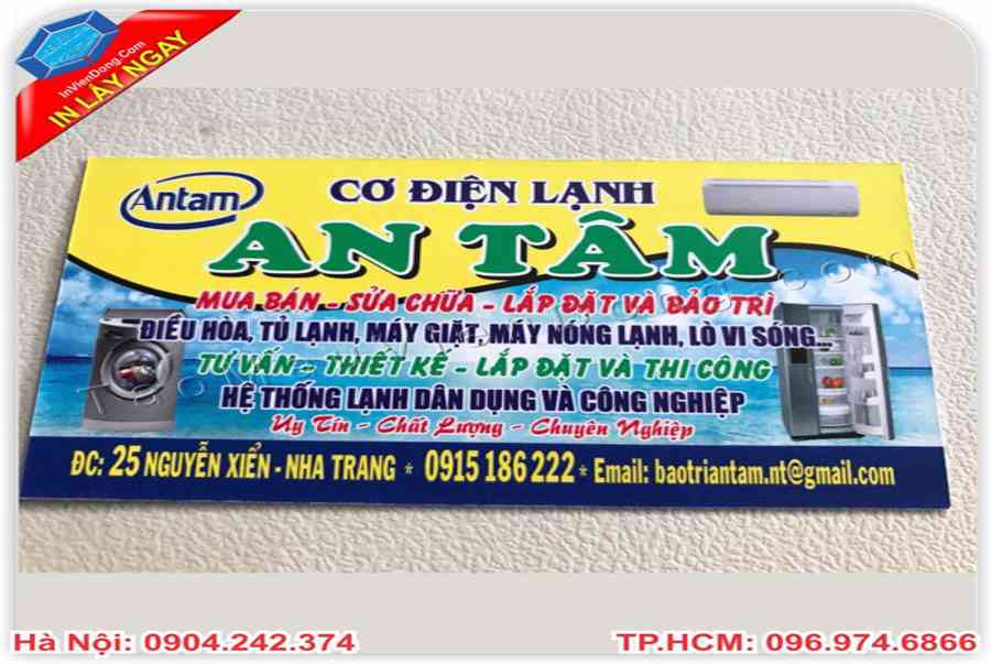 MẪU CARD VISIT ĐIỆN LẠNH – Dịch Vụ Sửa Chữa 24h Tại Hà Nội