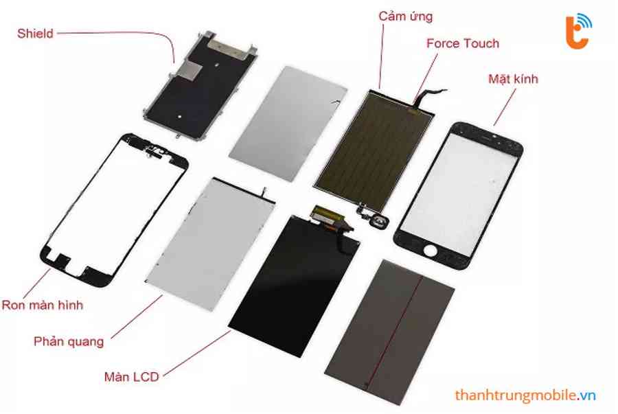 Kích thước màn hình iPhone 8 Plus bao nhiêu inch