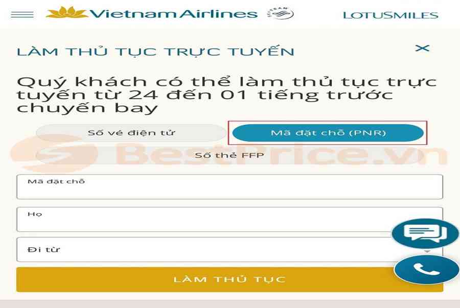 Cách check in online Vietnam Airlines MỚI NHẤT 2023 – BestPrice