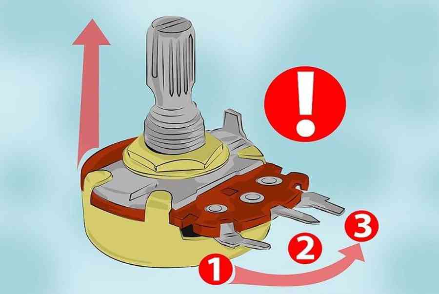 Cách đấu chiết áp 3 chân – Chiết áp là gì