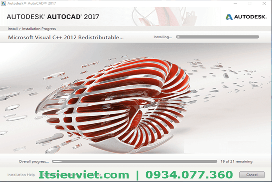 Hướng dẫn cài Autocad 2017 full crack thành công 100%