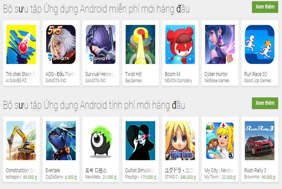 CH Play – Google Play Store – App Store