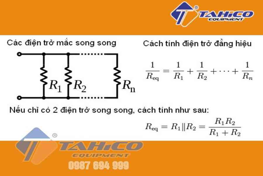 Công thức tính điện trở mạch gia đình và 3 cách mắc điện trở