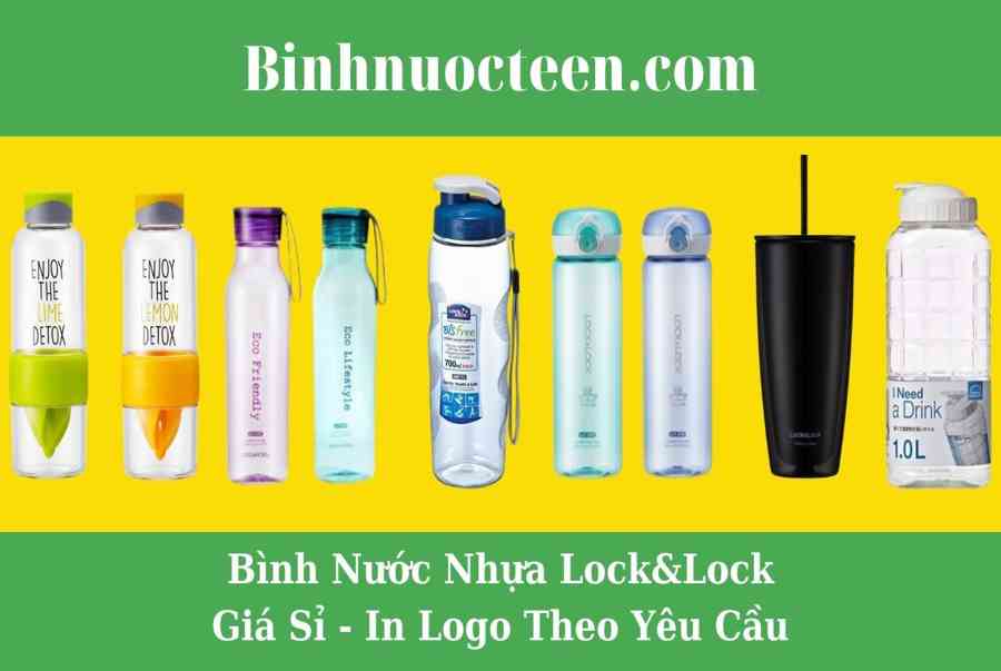 1 Cung Cấp Bình Nước Nhựa Lock&lock Quà Tặng In Logo Giá Tốt