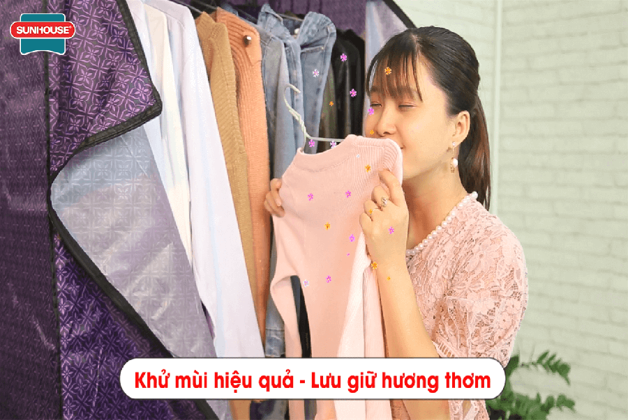 Sử dụng máy (tủ) sấy quần áo đúng cách