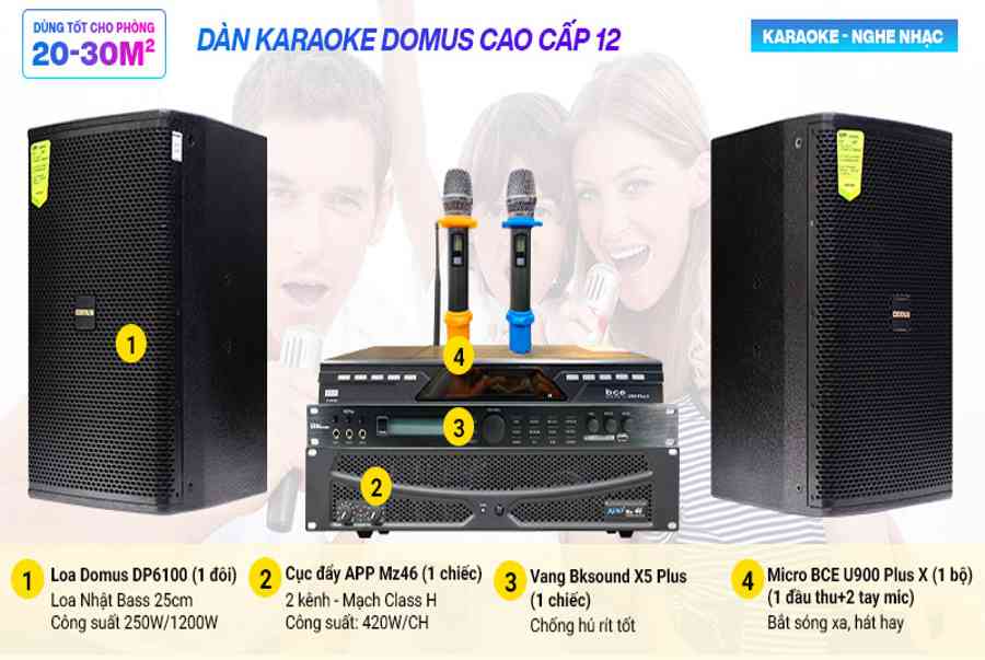 Top 10 bộ dàn karaoke giá tầm trung đáng mua, thích hợp với nhiều gia đình