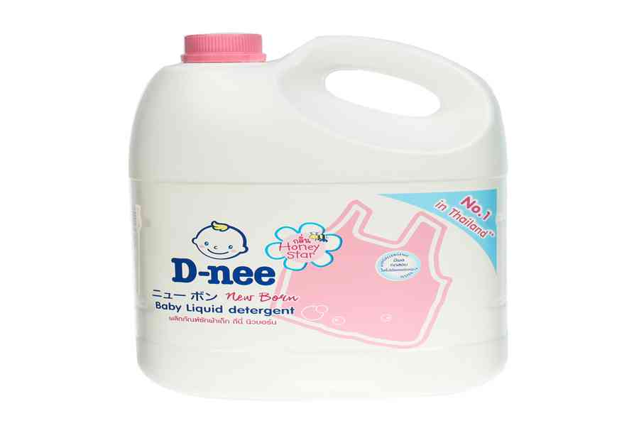 Nước giặt xả vải Dnee 3000ml màu xanh, tím, hồng