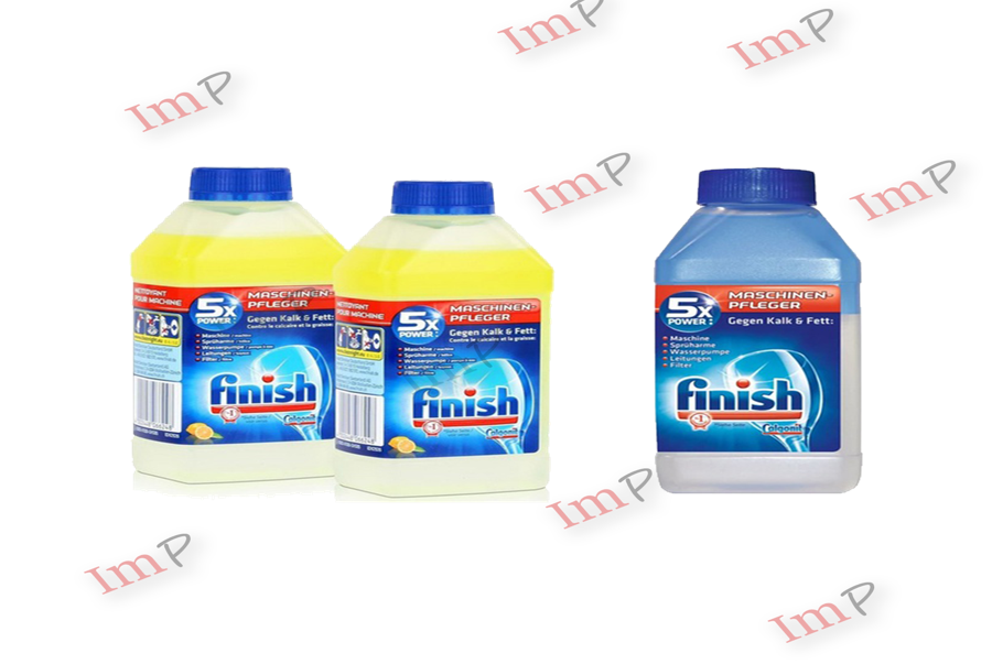 Dung dịch vệ sinh máy rửa bát Finish 250ml – Viên rửa bát nhập khẩu