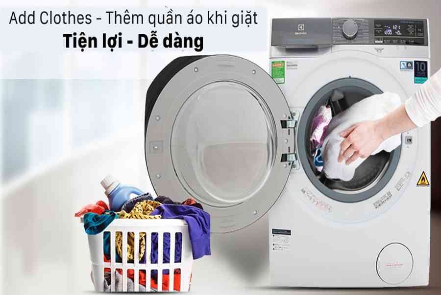 Máy giặt sấy Electrolux Inverter 8 kg EWW8023AEWA, giá rẻ, chính hãng