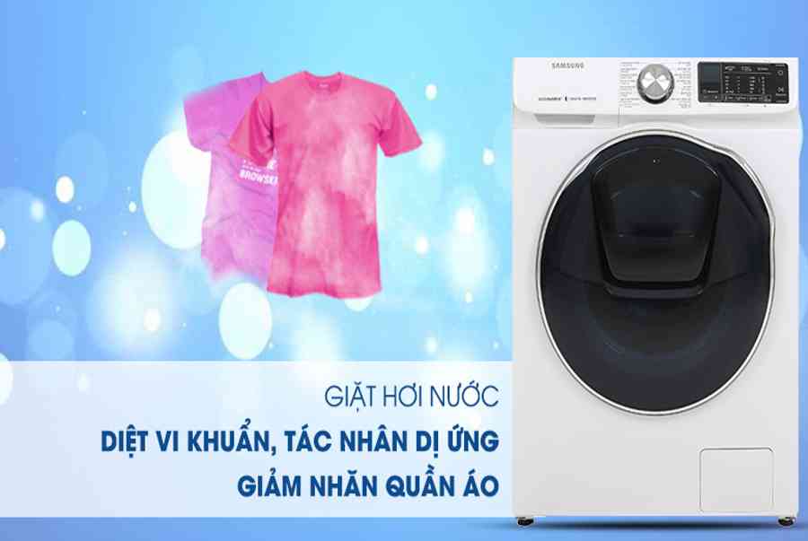 Máy giặt sấy Samsung AddWash Inverter 10.5 kg WD10N64FR2W/SV Mới 2020 – Mua Sắm Điện Máy Giá Rẻ