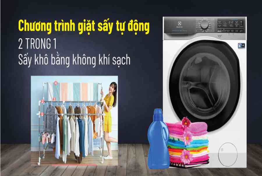 Máy giặt sấy kết hợp Electrolux EWW1042AEWA | UltimateCare 900