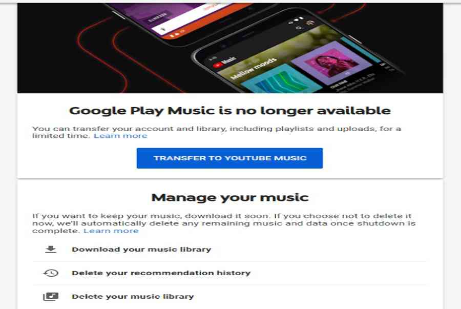 Google khai tử Play Music, tất cả người dùng bị chặn quyền truy cập