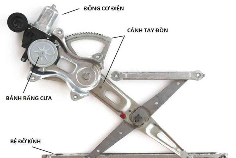 Hệ thống nâng hạ kính ô tô: Cấu tạo – Nguyên lý – Sơ đồ mạch điện – VATC