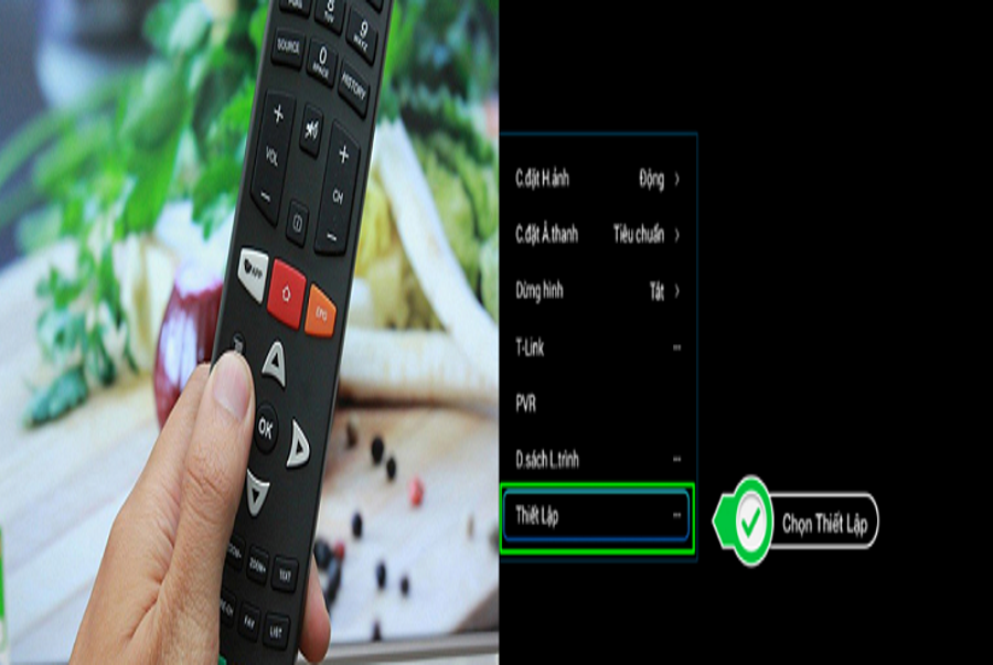 Hướng dẫn cách dò kênh trên smart tivi TCL | 5 Bước