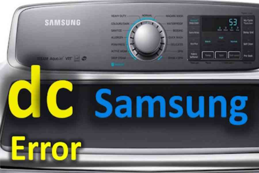 Máy giặt Samsung báo lỗi DC: Nguyên nhân và cách khắc phục đơn giản