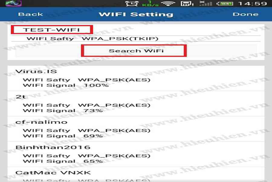 Hướng dẫn cài đặt Wifi cho Camera IP không dây